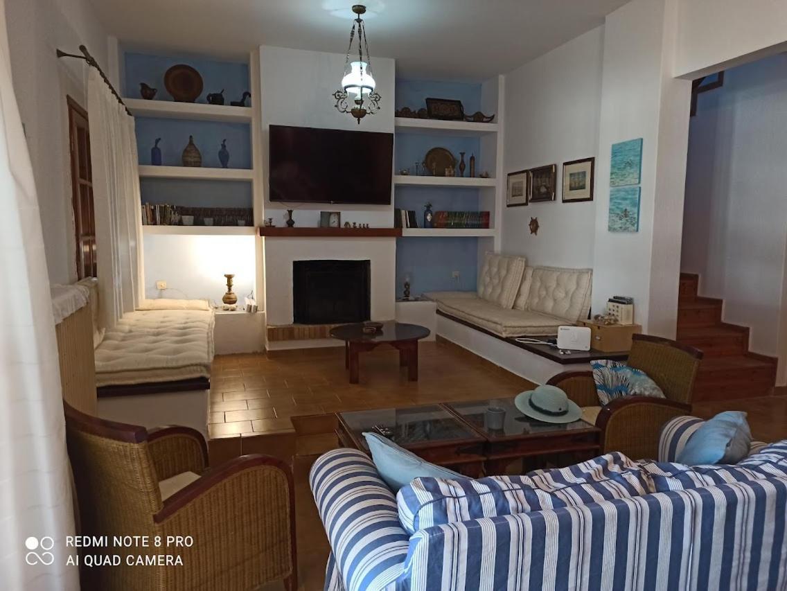 Seafront Villa Joan Неа-Скиони Экстерьер фото