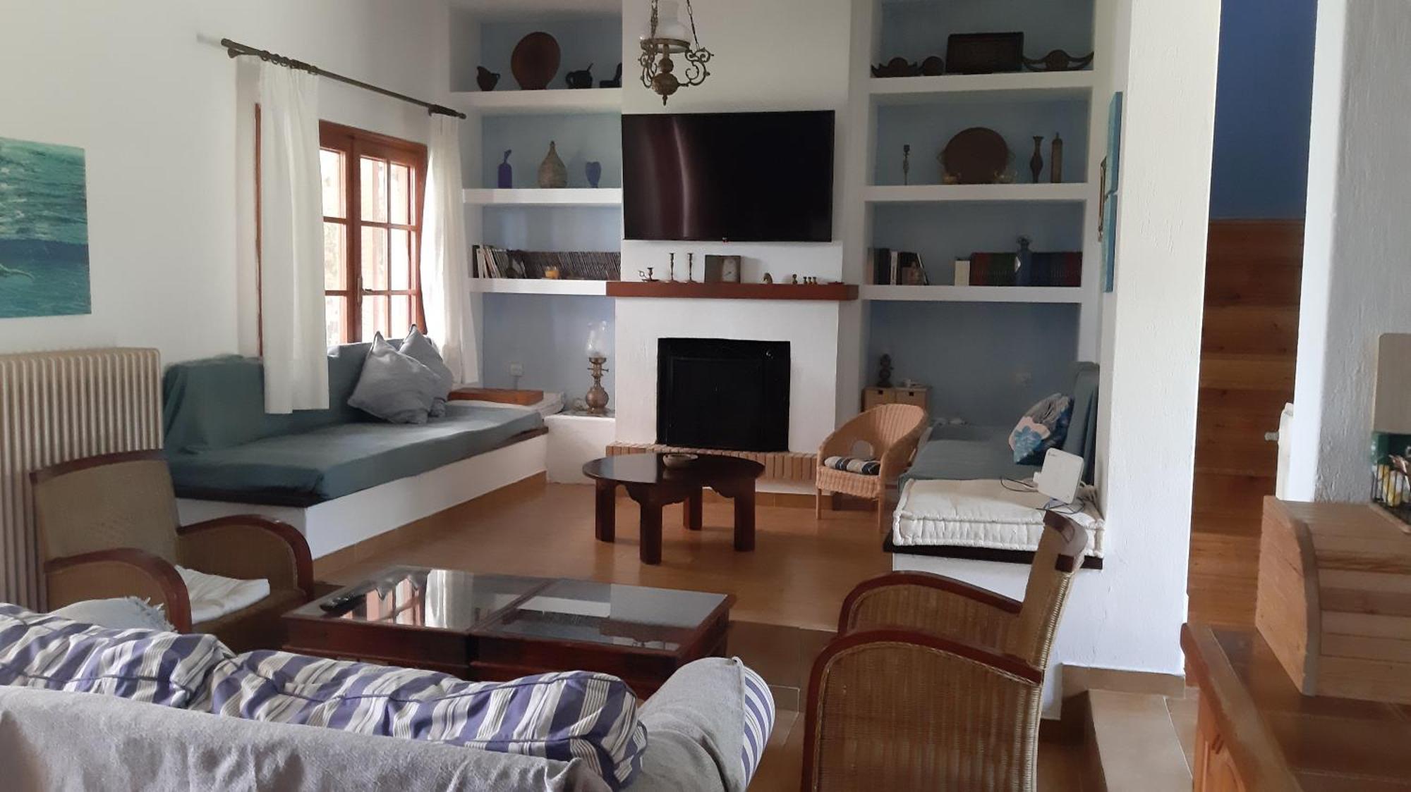 Seafront Villa Joan Неа-Скиони Экстерьер фото