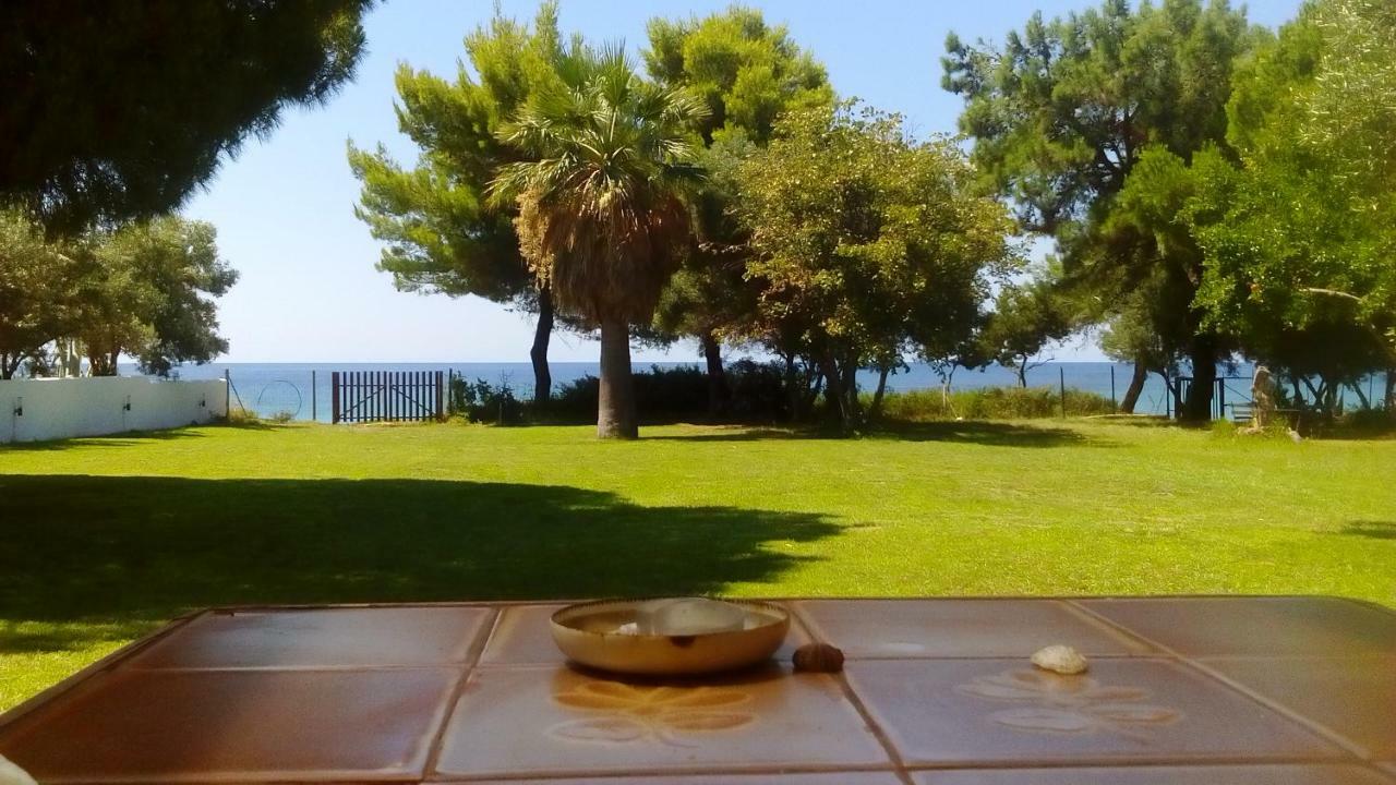 Seafront Villa Joan Неа-Скиони Экстерьер фото